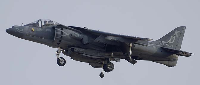 McDonnell-Douglas AV-8B Harrier BuNo 164146 modex 32 of VMAT-203, MCAS Yuma, February 18, 2015